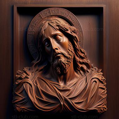 3D model st jesus (STL)